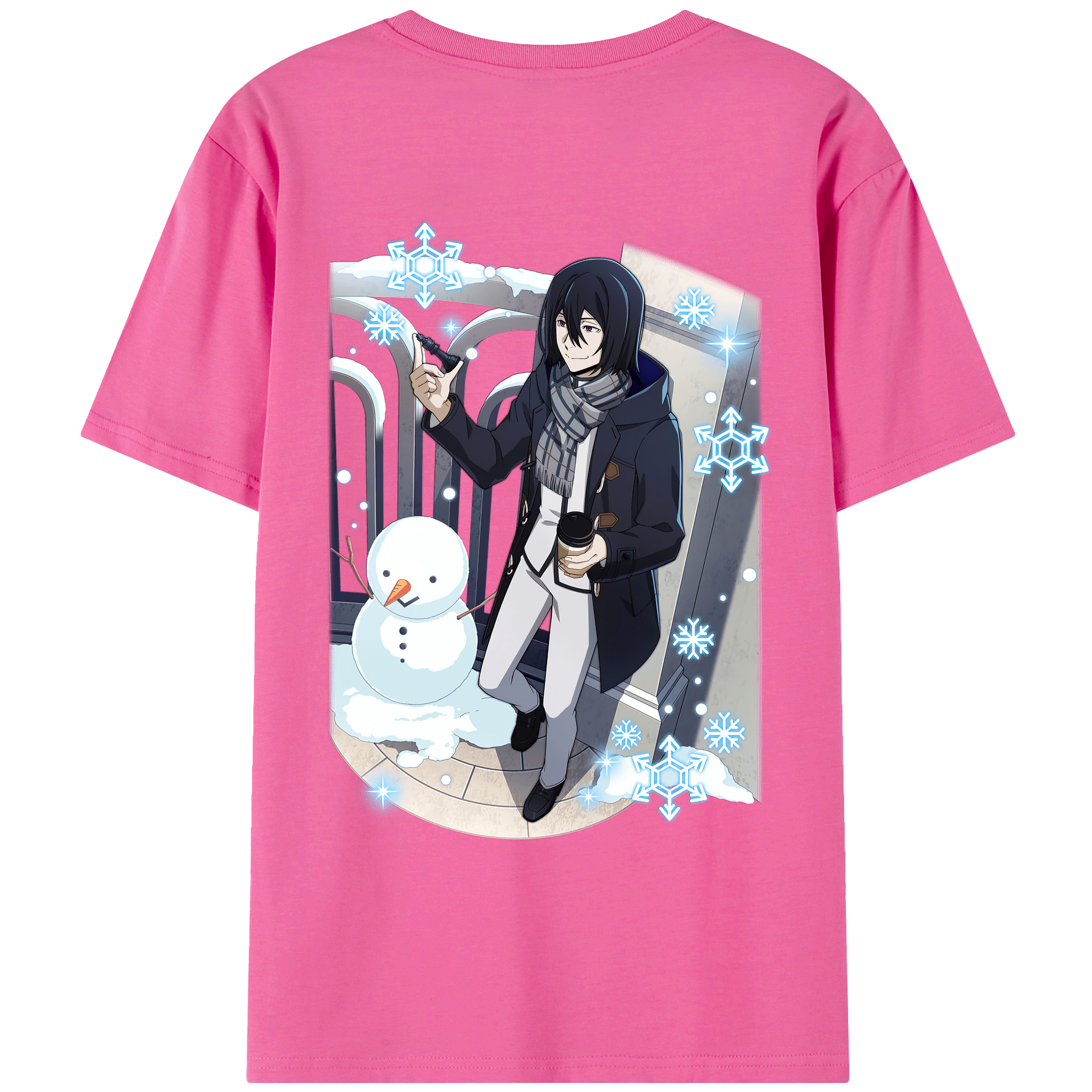 （画像用） 文豪ストレイドッグス Bungo Stray Dogs レディース半袖Tシャツ(バックプリント)